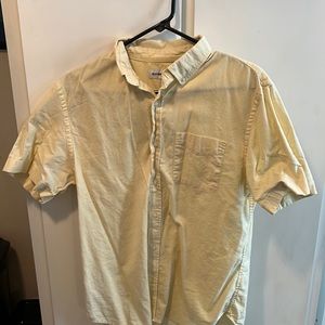 Short sleeve button up, size medium
